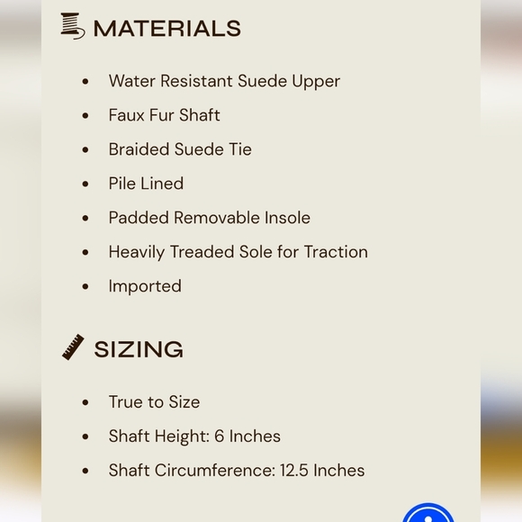 Minnetonka Womens Everett Boots Sz 7 Charcoal Suede Faux Fur Braided Suede Tie - Picture 14 of 14